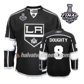 Lasten NHL Los Angeles Kings Pelipaita Valkoinen #8 Koti Musta 2014 Stanley Cup