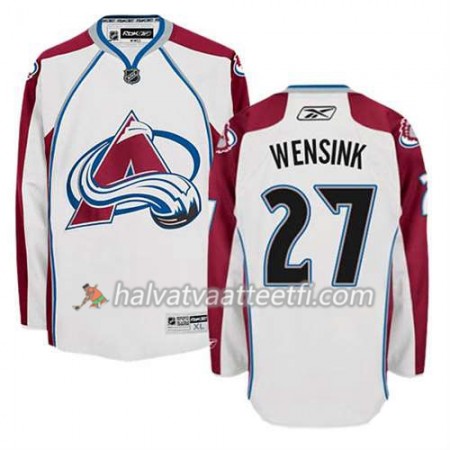 Reebok Miesten NHL Colorado Avalanche Pelipaita John Wensink #27 Vieras Valkoinen