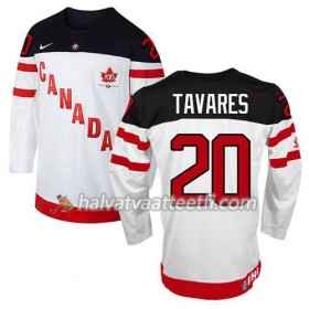 Reebok Miesten NHL Premier Olympic-Canada Team Pelipaita John Tavares #20 100th Anniversary Valkoinen Paita