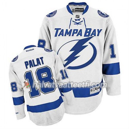 Reebok Miesten NHL Tampa Bay Lightning Pelipaita Ondrej Palat #18 Vieras Valkoinen