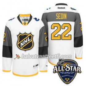 2016 All Star NHL Premier-Vancouver Canucks Pelipaita Daniel Sedin #22 Valkoinen Paita