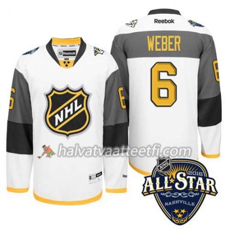 2016 All Star NHL Premier-Nashville Predators Pelipaita Shea Weber #6 Valkoinen Paita 2016 All Star NHL Premier-Nashville Predators Pelipaita Shea Weber #6 Valkoinen Paita