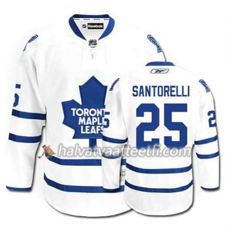 Reebok Miesten NHL Toronto Maple Leafs Pelipaita Mike Santorelli #25 Vieras Valkoinen Reebok Miesten NHL Toronto Maple Leafs Pelipaita Mike Santorelli #25 Vieras Valkoinen