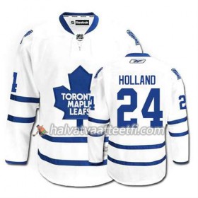 Reebok Miesten NHL Toronto Maple Leafs Pelipaita Peter Holland #24 Vieras Valkoinen