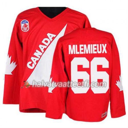 Reebok Miesten NHL Premier Olympic-Canada Team Pelipaita Mario Lemieux #66 Punainen Paita Reebok Miesten NHL Premier Olympic-Canada Team Pelipaita Mario Lemieux #66 Punainen Paita