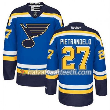 Reebok Miesten NHL St. Louis Blues Pelipaita Alex Pietrangelo #27 Koti Sininen Reebok Miesten NHL St. Louis Blues Pelipaita Alex Pietrangelo #27 Koti Sininen
