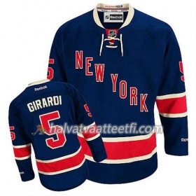 Reebok Miesten NHL New York Rangers Pelipaita Dan Girardi #5 Kolmas Sininen