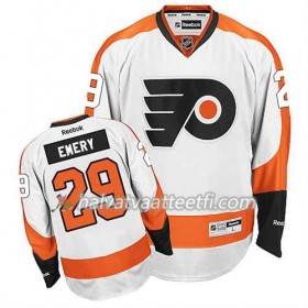 Reebok Miesten NHL Philadelphia Flyers Pelipaita Ray Emery #29 Vieras Valkoinen