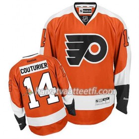 Reebok Miesten NHL Philadelphia Flyers Pelipaita Sean Couturier #14 Koti Oranssi