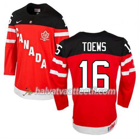 Reebok Miesten NHL Premier Olympic-Canada Team Pelipaita Jonathan Toews #16 100th Anniversary Punainen Paita Reebok Miesten NHL Premier Olympic-Canada Team Pelipaita Jonathan Toews #16 100th Anniversary Punainen Paita