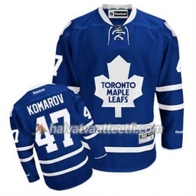 Reebok Miesten NHL Toronto Maple Leafs Pelipaita Leo Komarov #47 Koti Sininen