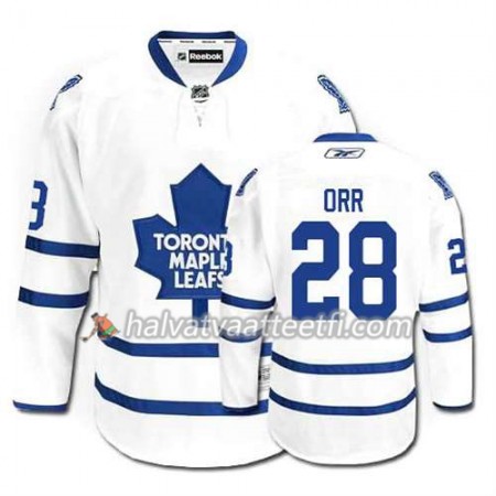 Reebok Miesten NHL Toronto Maple Leafs Pelipaita Colton Orr #28 Vieras Valkoinen