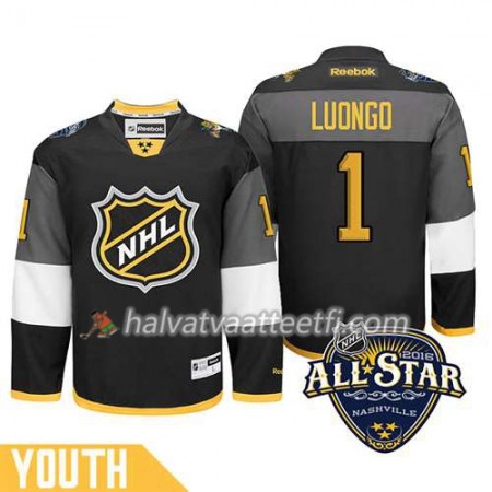 Lasten NHL 2016 All Star Premier-Florida Panthers Pelipaita Roberto Luongo #1 Musta Paita Lasten NHL 2016 All Star Premier-Florida Panthers Pelipaita Roberto Luongo #1 Musta Paita