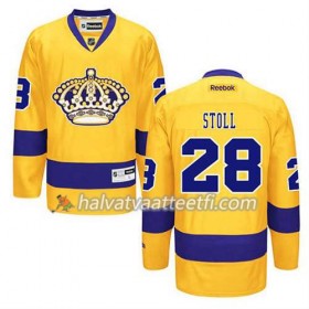 Reebok Miesten NHL Los Angeles Kings Pelipaita Jarret Stoll #28 Kolmas Kulta