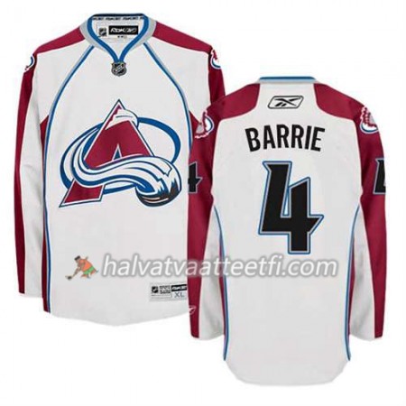 Reebok Miesten NHL Colorado Avalanche Pelipaita Tyson Barrie #4 Vieras Valkoinen