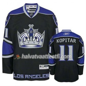 Reebok Naisten NHL Los Angeles Kings Pelipaita Anze Kopitar #11 Premier Kolmas Musta