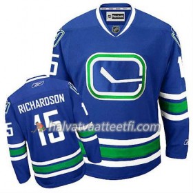 Reebok Miesten NHL Vancouver Canucks Pelipaita Brad Richardson #15 Kolmas Sininen