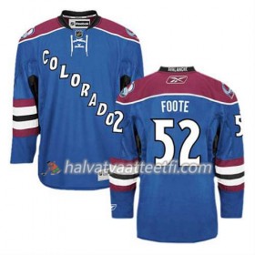 Reebok Miesten NHL Colorado Avalanche Pelipaita Adam Foote #52 Kolmas Sininen