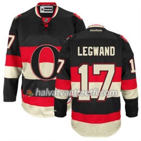 Reebok Miesten NHL Ottawa Senators Pelipaita David Legwand #17 Uusi Kolmas Musta
