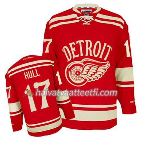 Reebok Miesten NHL Detroit Red Wings Pelipaita Brett Hull #17 2014 Winter Classic Punainen Reebok Miesten NHL Detroit Red Wings Pelipaita Brett Hull #17 2014 Winter Classic Punainen