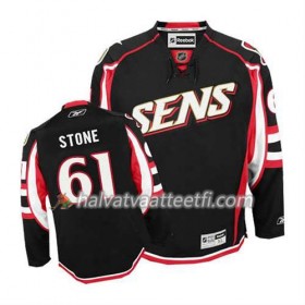 Reebok Miesten NHL Ottawa Senators Pelipaita Mark Stone #61 Kolmas Musta