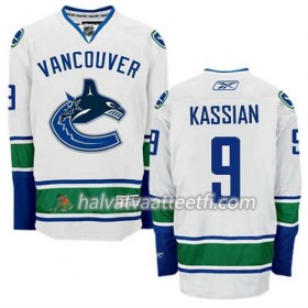 Reebok Miesten NHL Vancouver Canucks Pelipaita Zack Kassian #9 Vieras Valkoinen