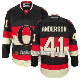 Reebok Miesten NHL Ottawa Senators Pelipaita Craig Anderson #41 Uusi Kolmas Musta