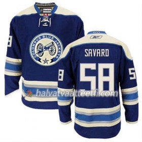 Reebok Miesten NHL Columbus Blue Jackets Pelipaita David Savard #58 Kolmas Sininen