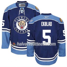 Reebok Miesten NHL Florida Panthers Pelipaita Aaron Ekblad #5 Kolmas Sininen