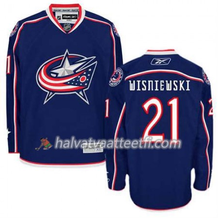 Reebok Miesten NHL Columbus Blue Jackets Pelipaita James Wisniewski #21 Koti Valkoinen