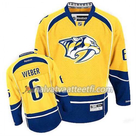 Reebok Miesten NHL Nashville Predators Pelipaita Shea Weber #6 Koti Kulta Reebok Miesten NHL Nashville Predators Pelipaita Shea Weber #6 Koti Kulta
