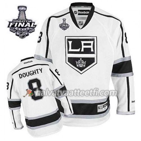 Lasten NHL Los Angeles Kings Pelipaita Drew Doughty #8 Vieras Valkoinen 2014 Stanley Cup Lasten NHL Los Angeles Kings Pelipaita Drew Doughty #8 Vieras Valkoinen 2014 Stanley Cup
