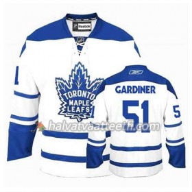 Reebok Miesten NHL Toronto Maple Leafs Pelipaita Jake Gardiner #51 Kolmas Valkoinen