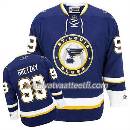 Reebok Miesten NHL St. Louis Blues Pelipaita Wayne Gretzky #99 Kolmas Sininen Reebok Miesten NHL St. Louis Blues Pelipaita Wayne Gretzky #99 Kolmas Sininen