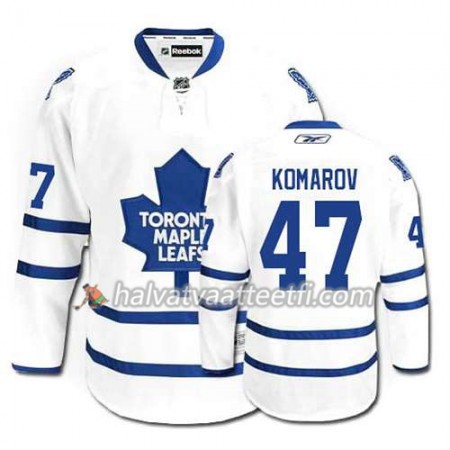Reebok Miesten NHL Toronto Maple Leafs Pelipaita Leo Komarov #47 Vieras Valkoinen Reebok Miesten NHL Toronto Maple Leafs Pelipaita Leo Komarov #47 Vieras Valkoinen