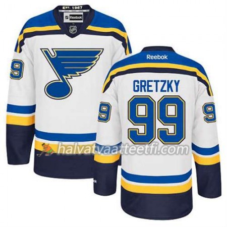 Reebok Miesten NHL St. Louis Blues Pelipaita Wayne Gretzky #99 Vieras Valkoinen Reebok Miesten NHL St. Louis Blues Pelipaita Wayne Gretzky #99 Vieras Valkoinen
