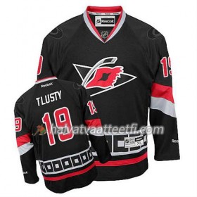 Reebok Miesten NHL Carolina Hurricanes Pelipaita Jiri Tlusty #19 Kolmas Musta