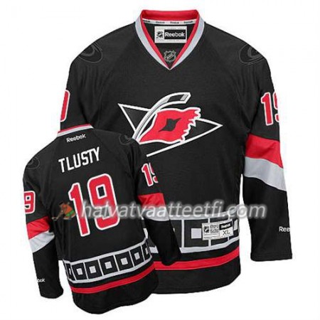 Reebok Miesten NHL Carolina Hurricanes Pelipaita Jiri Tlusty #19 Kolmas Musta