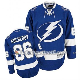 Reebok Miesten NHL Tampa Bay Lightning Pelipaita Nikita Kucherov #86 Koti Musta