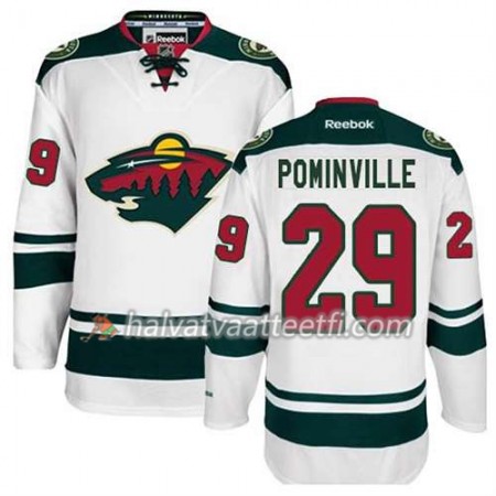 Reebok Miesten NHL Minnesota Wild Pelipaita Jason Pominville #29 Vieras Valkoinen Reebok Miesten NHL Minnesota Wild Pelipaita Jason Pominville #29 Vieras Valkoinen