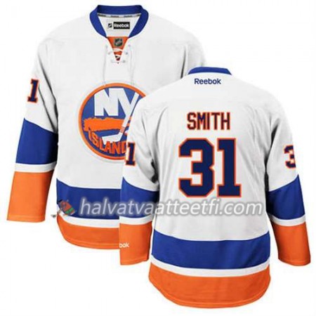 Reebok Miesten NHL New York Islanders Pelipaita Billy Smith #31 Vieras Valkoinen Reebok Miesten NHL New York Islanders Pelipaita Billy Smith #31 Vieras Valkoinen