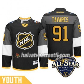 Lasten NHL 2016 All Star Premier-New York Islanders Pelipaita John Tavares #91 Musta Paita
