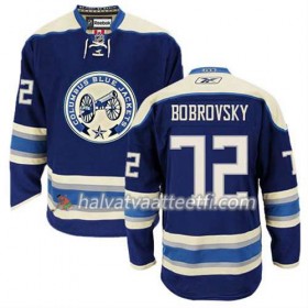 Reebok Miesten NHL Columbus Blue Jackets Pelipaita Sergei Bobrovsky #72 Kolmas Sininen