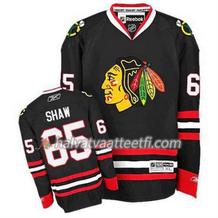 Lasten NHL Chicago Blackhawks Pelipaita Andrew Shaw #65 Premier Kolmas Musta Lasten NHL Chicago Blackhawks Pelipaita Andrew Shaw #65 Premier Kolmas Musta