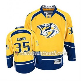 Reebok Miesten NHL Nashville Predators Pelipaita Pekka Rinne #35 Koti Kulta