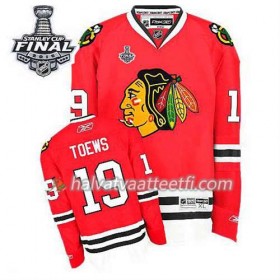 Lasten NHL Chicago Blackhawks Pelipaita Jonathan Toews #19 Koti Punainen 2015 Stanley Cup