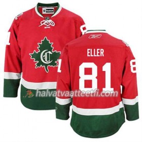 Reebok Miesten NHL Montreal Canadiens Pelipaita Lars Eller #81 Kolmas Uusi Punainen