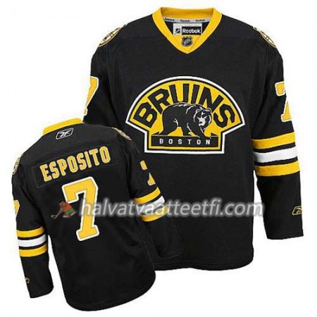 Reebok Miesten NHL Boston Bruins Pelipaita Phil Esposito #7 Kolmas Musta Reebok Miesten NHL Boston Bruins Pelipaita Phil Esposito #7 Kolmas Musta