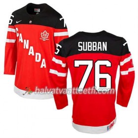 Lasten NHL Premier Olympic-Canada Team Pelipaita P.K Subban #76 100th Anniversary Punainen Paita