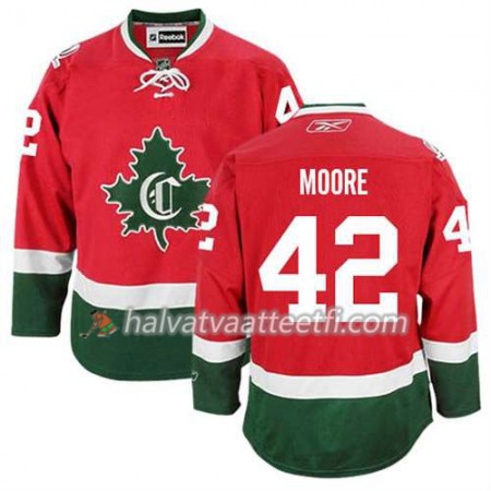 Reebok Miesten NHL Montreal Canadiens Pelipaita Dominic Moore #42 Kolmas Uusi Punainen